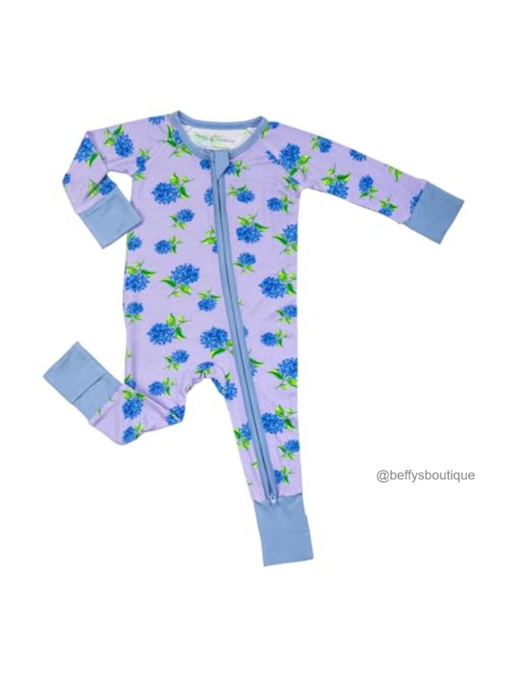 Bamboo Baby Sleeper Convertible Footie Romper 2-Way Zip Stretchy